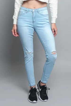 Women's Back Stripe Skinny Jean